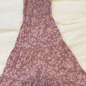 Floral Spaghetti Strap Dress